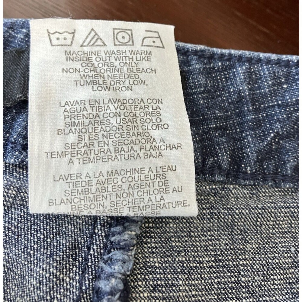 NWOT Lee Khakis Blue Jean Shorts Size 12M - Picture 3 of 5